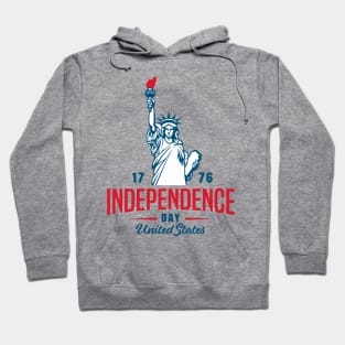 4th of July 1776  American independence day design Hoodie